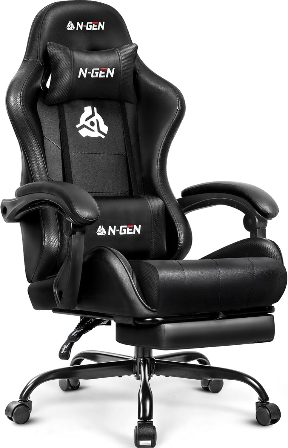 Gaming Chair - Kursi Gaming dengan Sandaran Kaki dan