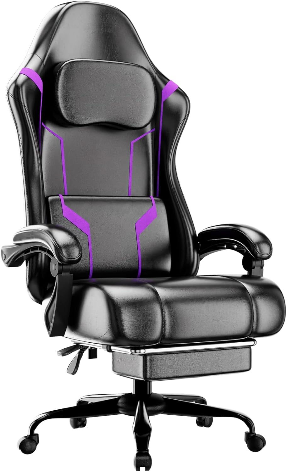 Gaming Chair - Kursi Gaming Ergonomis dengan Bantalan Pegas