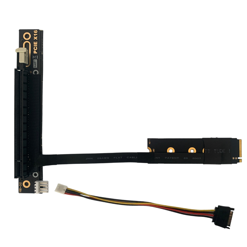 Pcie Riser Cable - PCIe 3.0 M.2 M Kunci NVMe