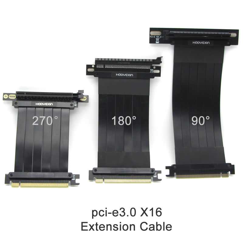 Pcie Riser Cable - Kabel Riser PCIe, Kabel Ekstensi Kartu