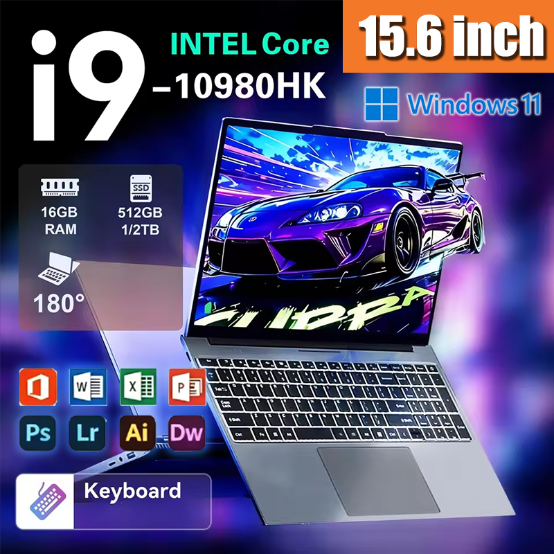 Pc Gaming Ddr4 - Laptop Portabel Intel N95 15.6 inci