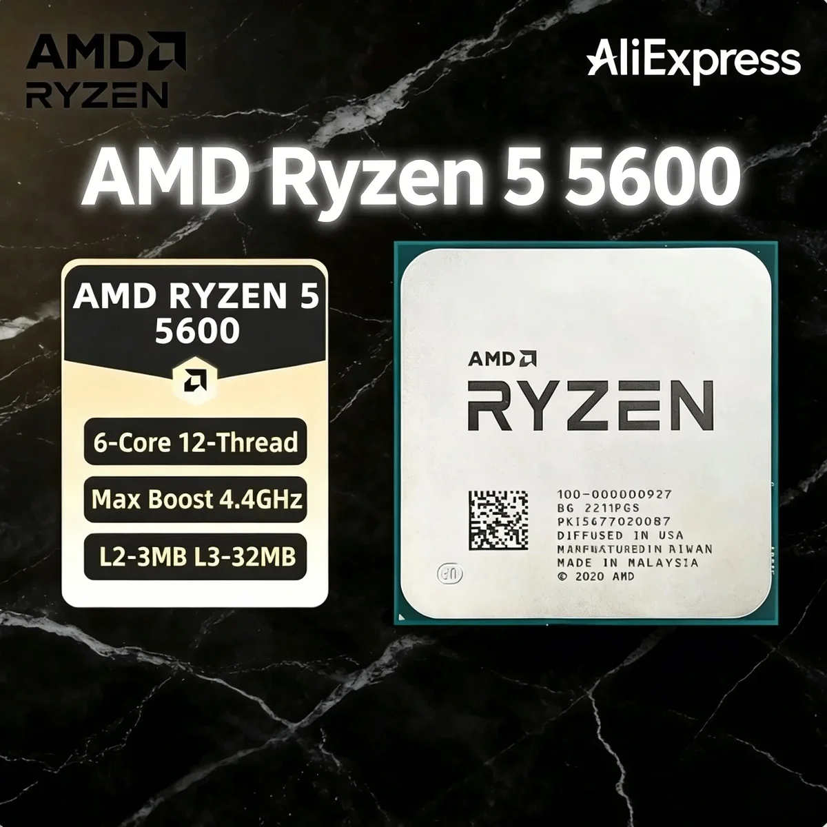 Pc Gaming Amd Ryzen 5 - Prosesor AMD Ryzen 5 5600 CPU