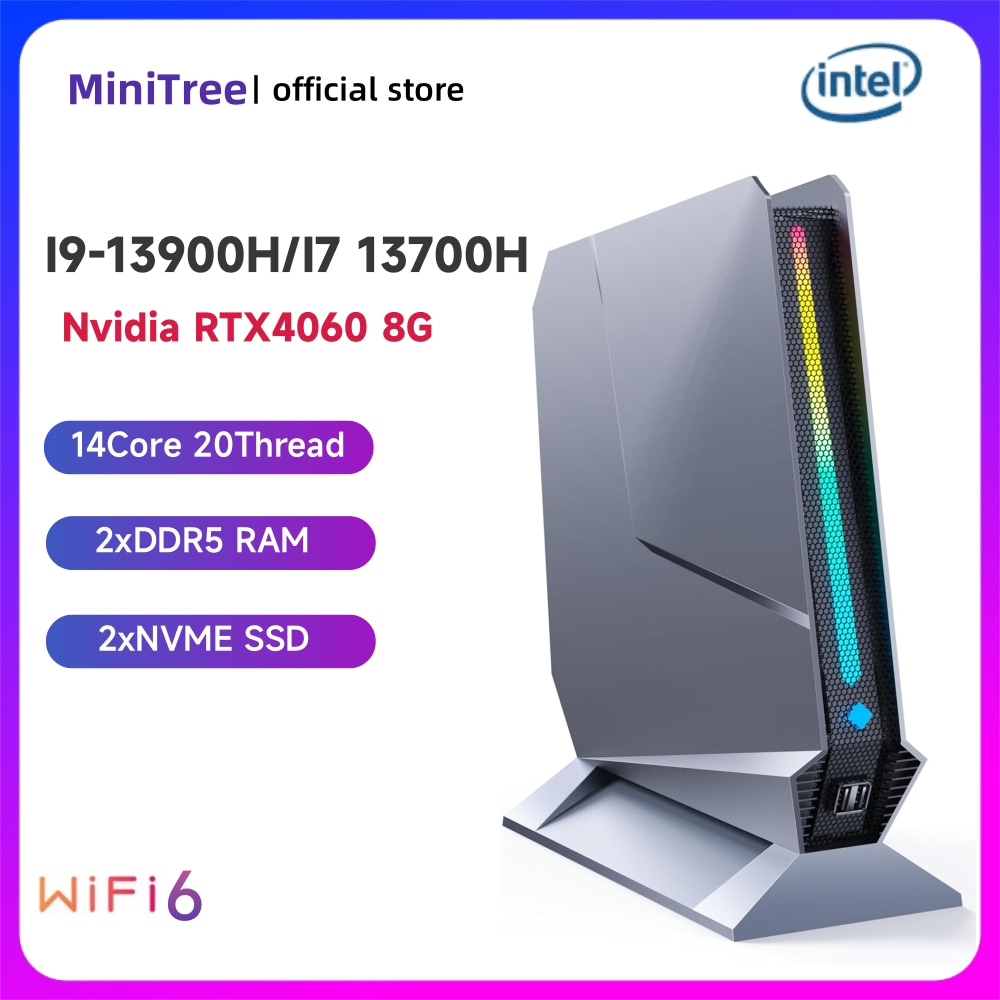 Pc Gaming I5 - Komputer Gaming Mini Desktop Core i9-13900H