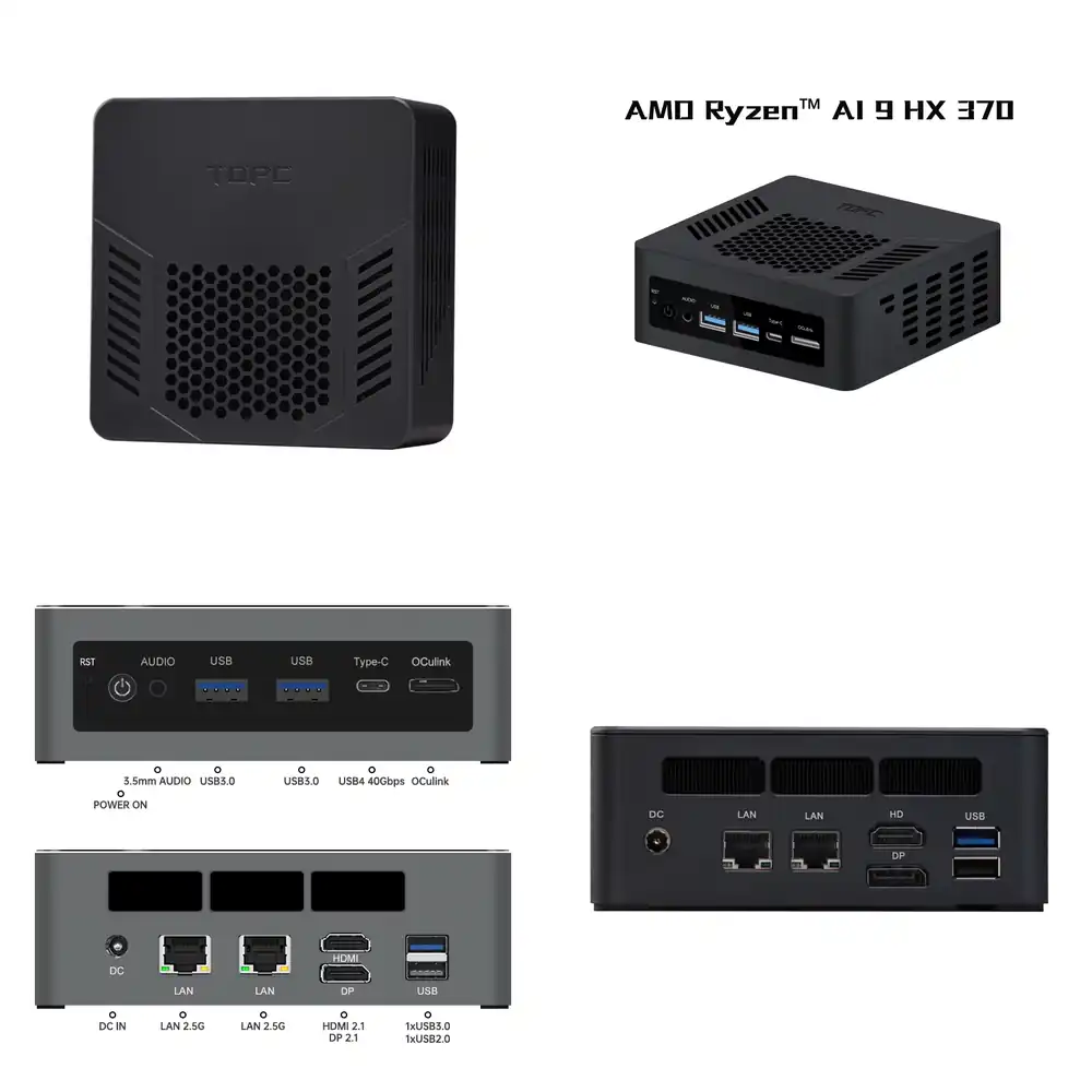 Pc Gaming Mini - Penjual Gold TR9 Ryzen AI 9