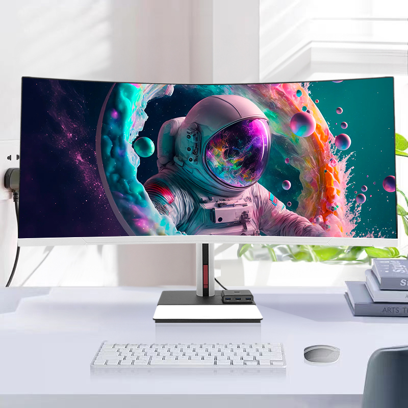 Pc Gaming I5 - Komputer Desktop Layar Lengkung 34 Inci