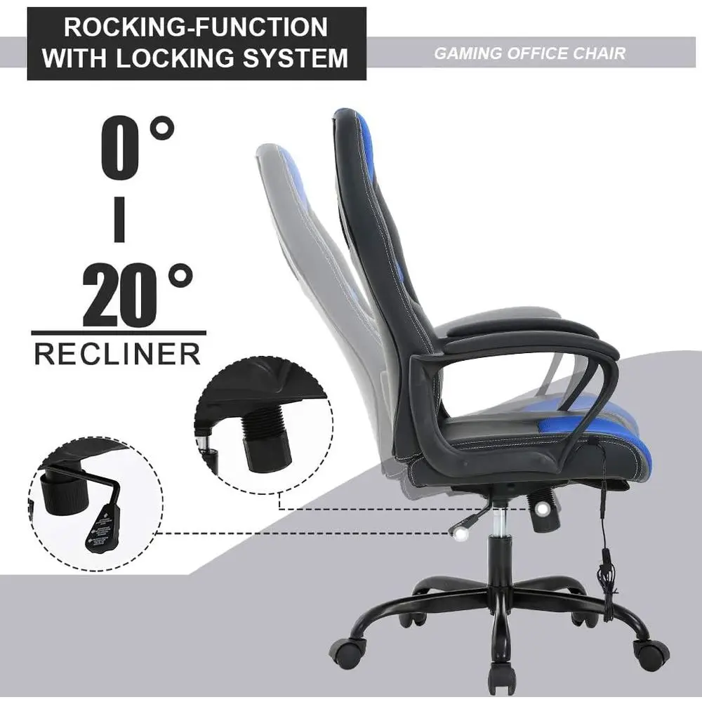 Kursi Gaming Ergonomis dari Ku - Gaming Chair ulasan dan harga