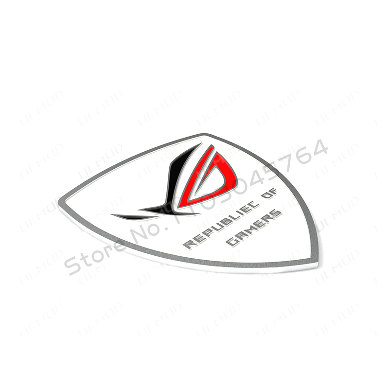 Stiker komputer aluminium Logo - Pc Gaming Rog ulasan dan harga