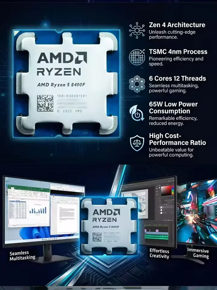 Prosesor Komputer Desktop AMD  - Pc Gaming Amd Ryzen 5 ulasan dan harga