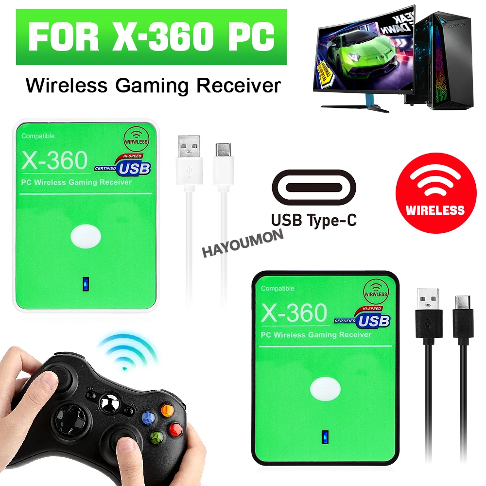 Penerima Game Nirkabel USB Pen - Pc Gaming Xbox ulasan dan harga