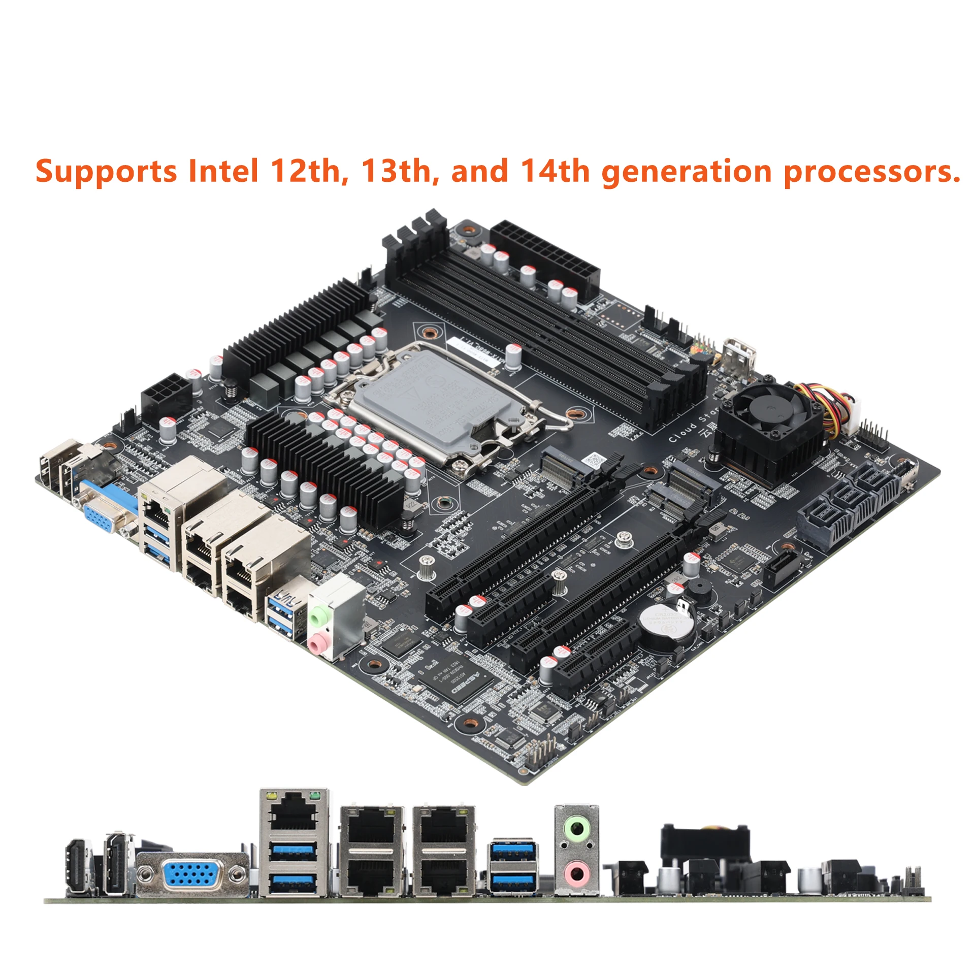 Papan Induk Server M-ATX W680  - Pc Gaming I5 ulasan dan harga