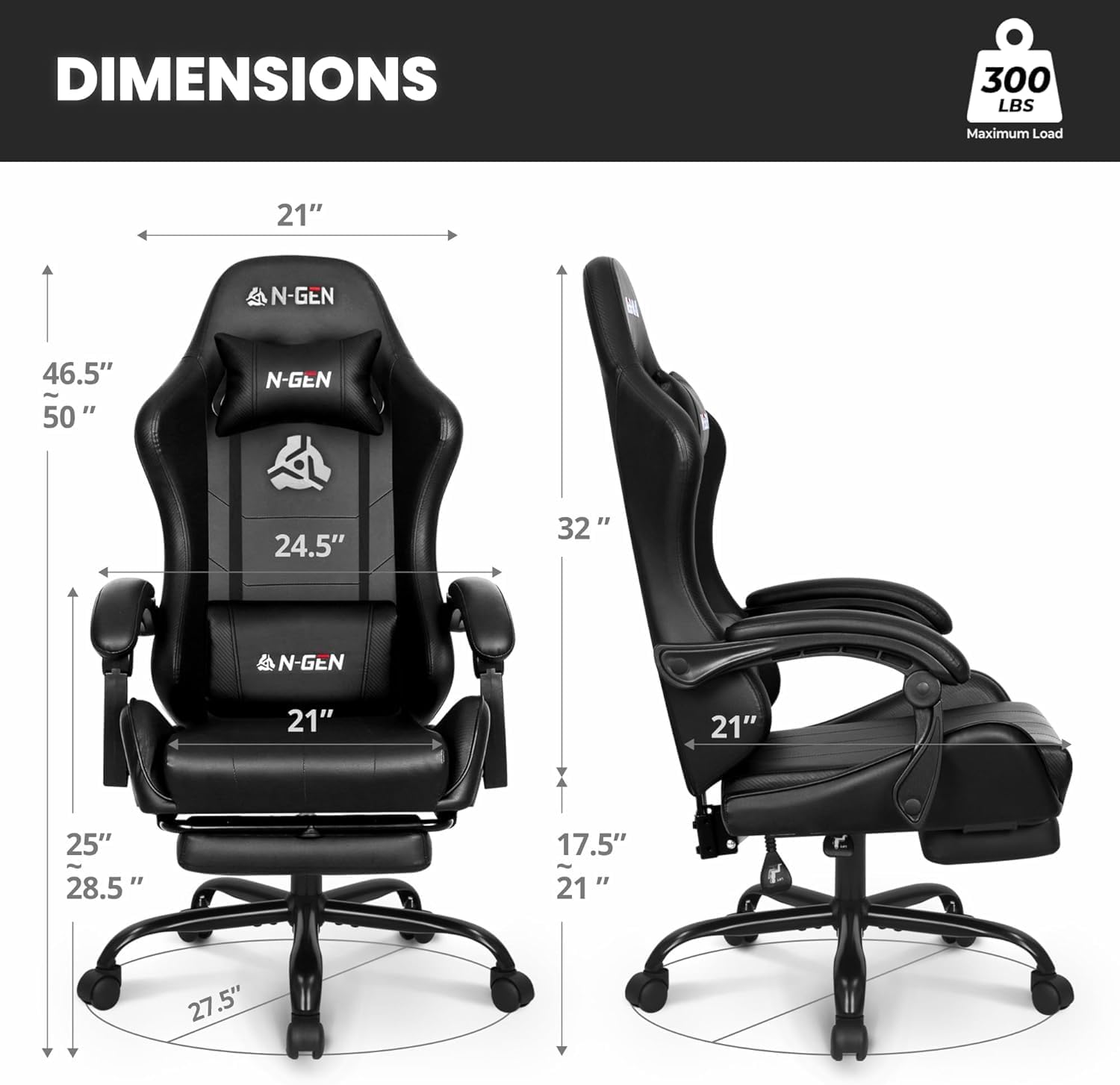 Kursi Gaming dengan Sandaran K - Gaming Chair ulasan dan harga