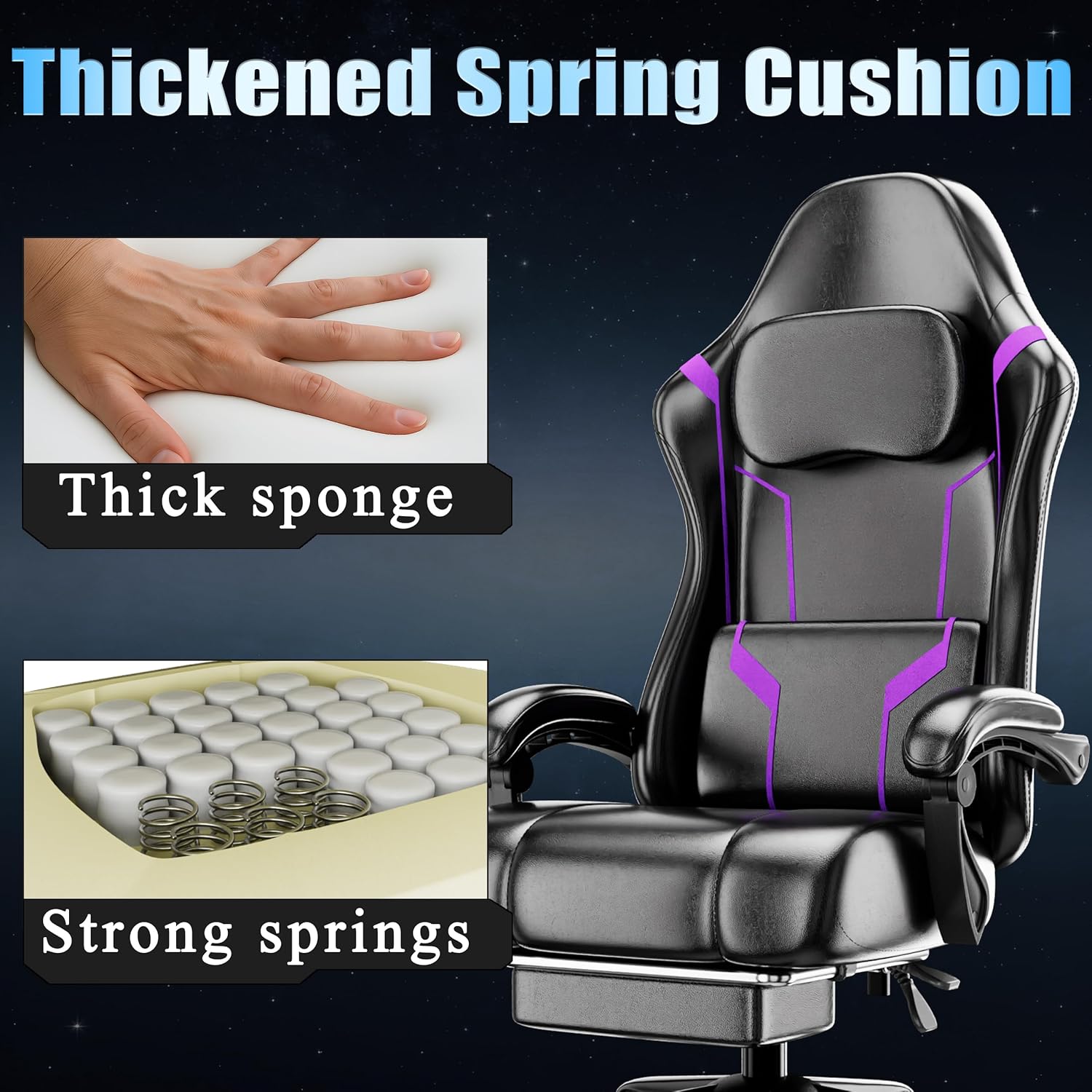 Kursi Gaming Ergonomis dengan  - Gaming Chair ulasan dan harga