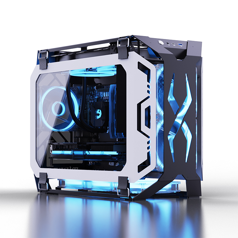 Casing Gaming Desain Baru Lovi - Pc Gaming Mini ulasan dan harga