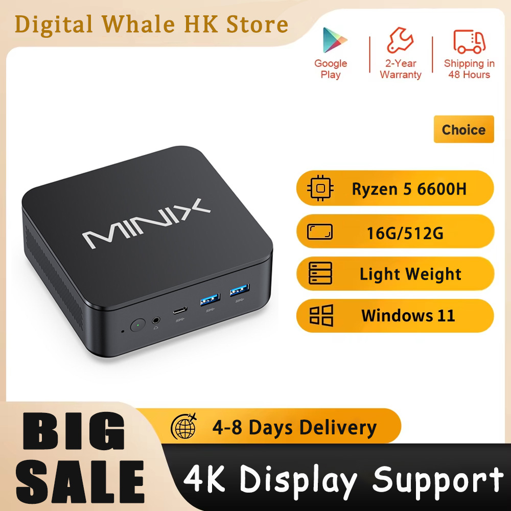 MINIX NR660 LP AMD Ryzen 5 660 - Pc Gaming Amd Ryzen 5 ulasan dan harga