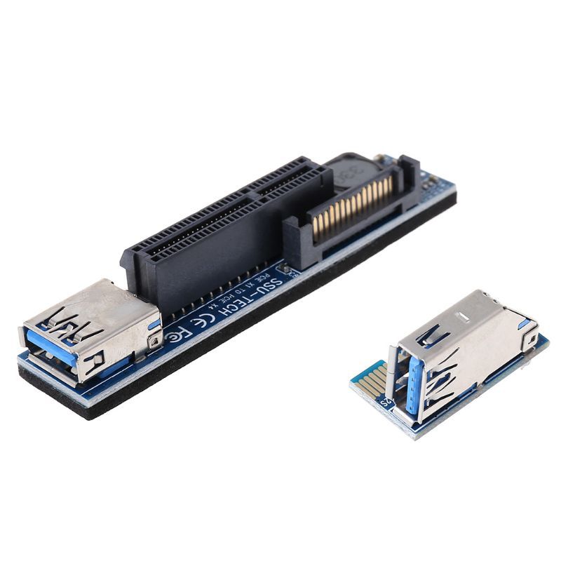 Kabel Riser PCIe 3.0 X1 ke X4  - Pcie Riser Cable ulasan dan harga
