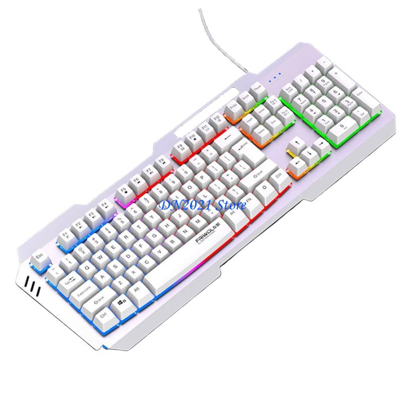 F3KE DS600 104key Corded Keybo - Anti-Ghosting Keyboard ulasan dan harga