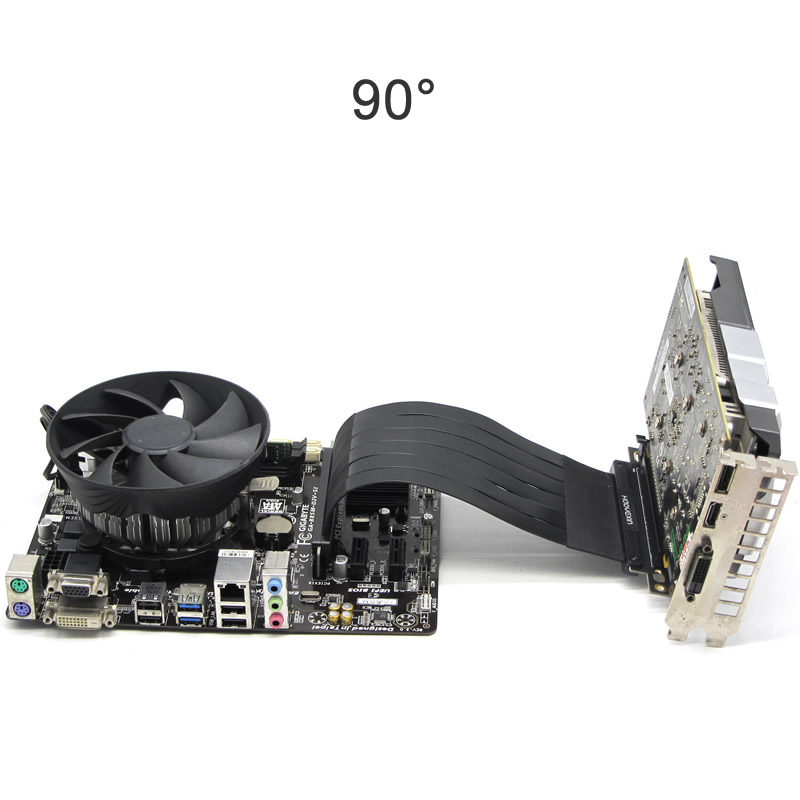 Kabel Riser PCIe, Kabel Eksten - Pcie Riser Cable ulasan dan harga