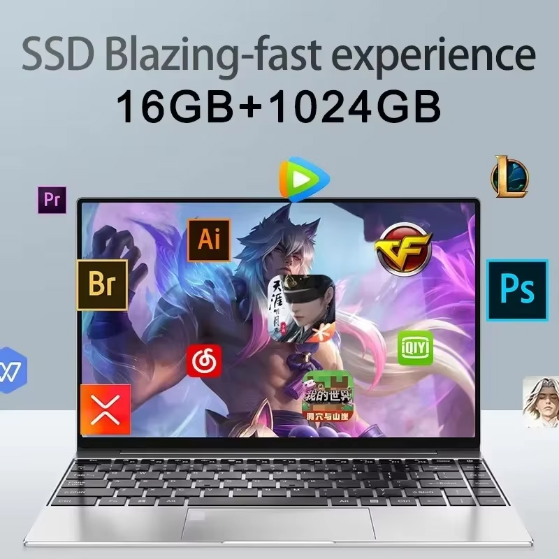 Laptop Portabel Intel N95 15.6 - Pc Gaming Ddr4 ulasan dan harga