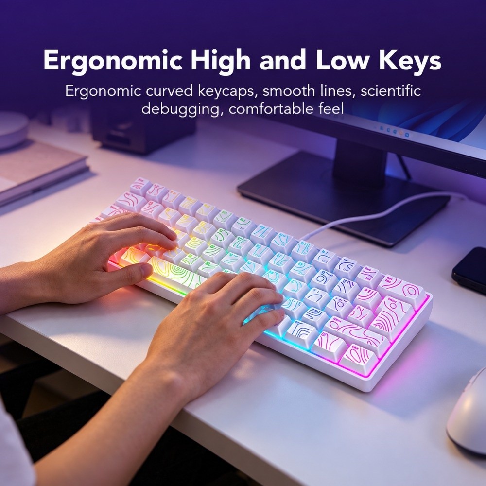 Keyboard Gaming Berkabel 61 To - Anti-Ghosting Keyboard ulasan dan harga