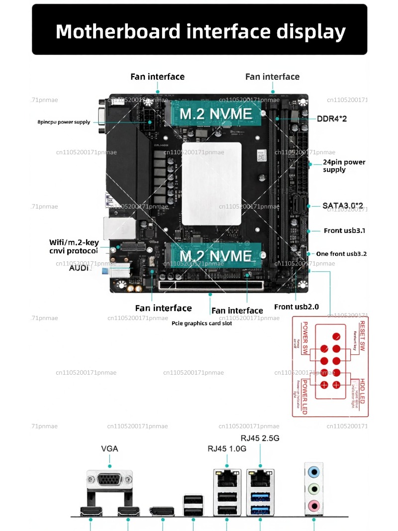 i9 13900 Desktop ITX Motherboa - Pc Gaming Ddr4 ulasan dan harga