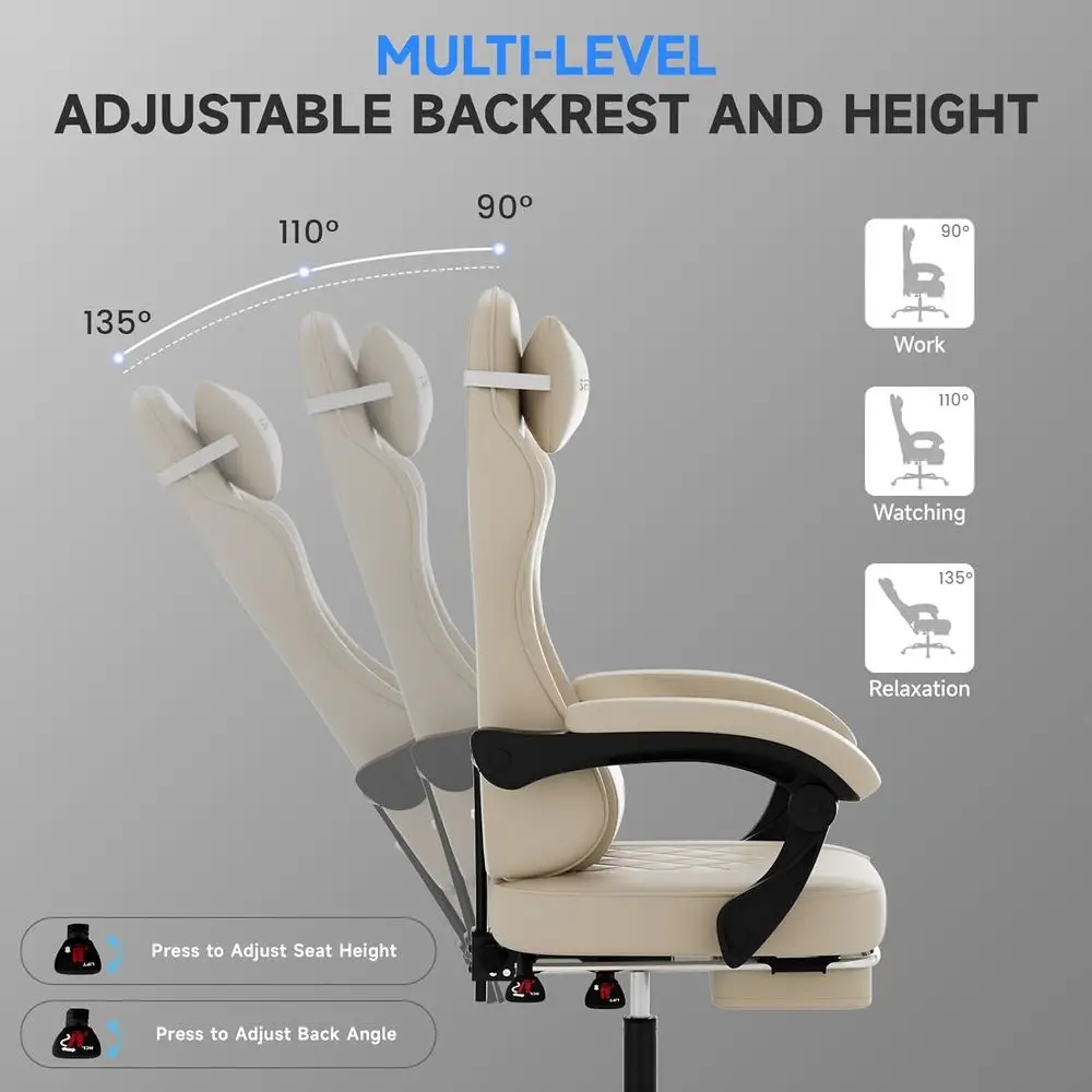 Kursi Putar Ergonomis dengan S - Gaming Chair ulasan dan harga