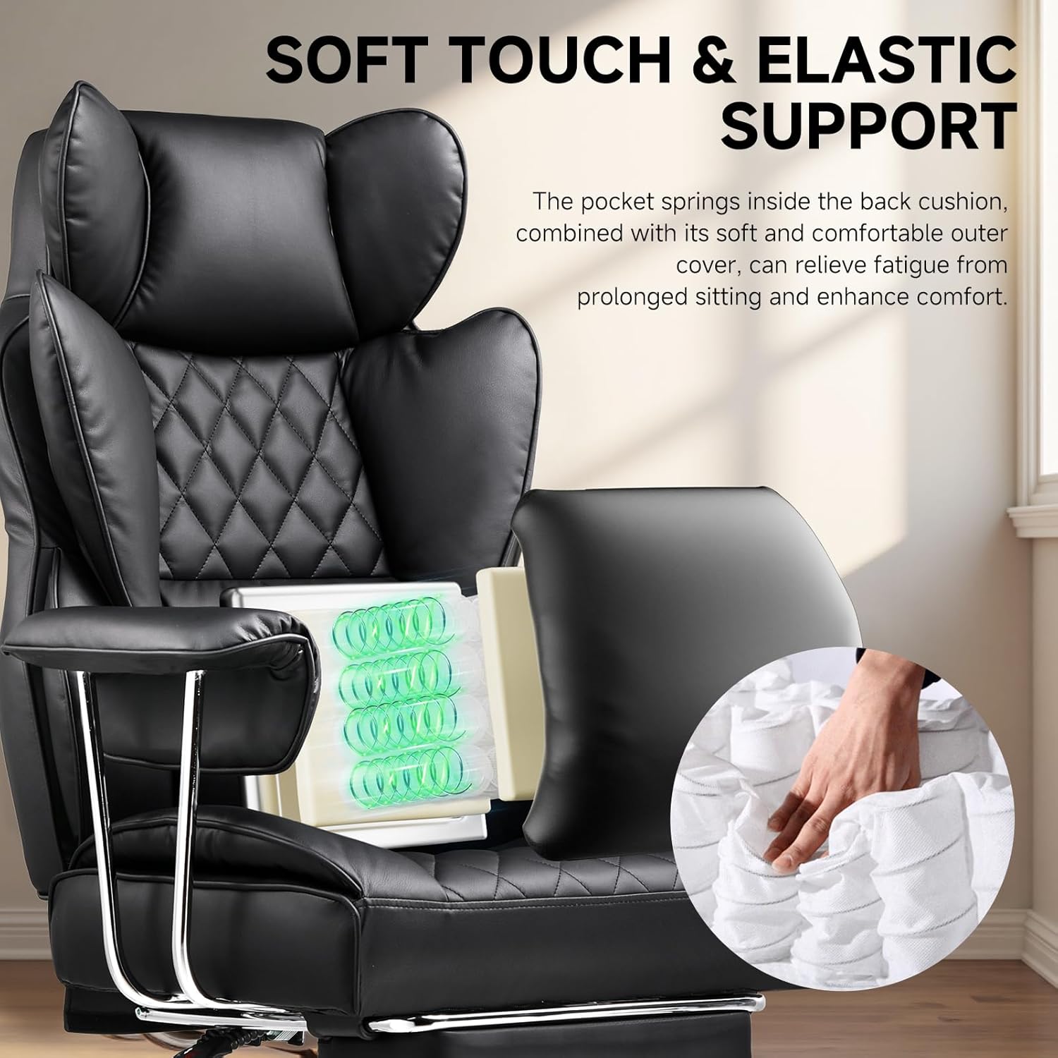 Kursi Kantor Besar dan Tinggi  - Gaming Chair ulasan dan harga
