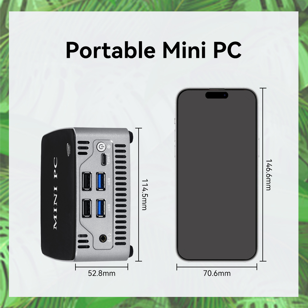 Mini Desktop Generasi ke-8 dan - Pc Gaming Core I5 ulasan dan harga