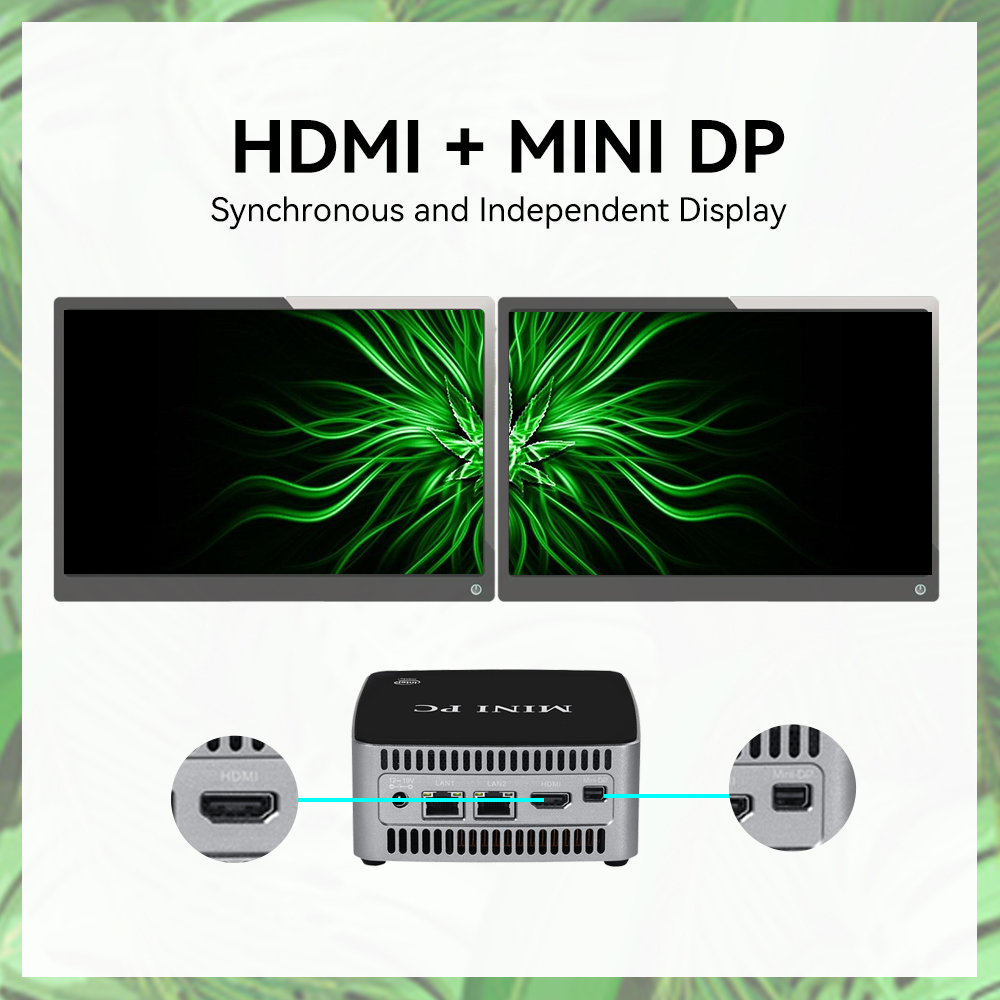Mini Desktop Generasi ke-8 dan - Pc Gaming Core I5 ulasan dan harga