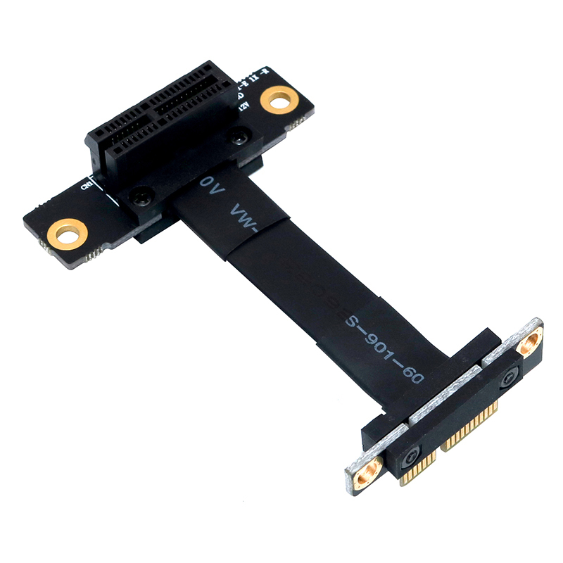 Pcie X1 Riser Kabel Dual 90 De - Pcie Riser Cable ulasan dan harga